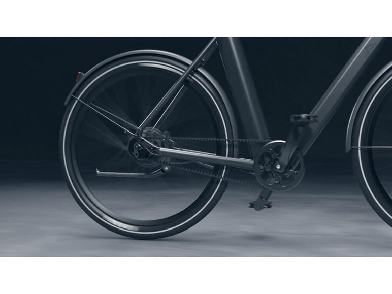 Urban elektrische fiets 1.0 X zwart