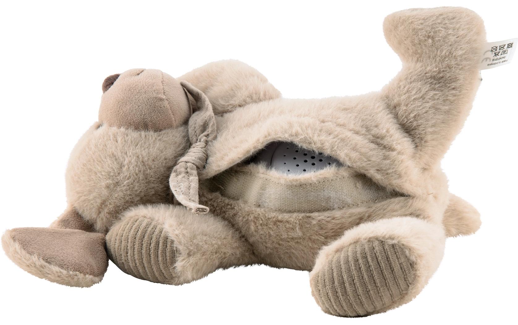 Schlaf gut Figur Hund LuckyKuschelfigur mit Klettverschluss