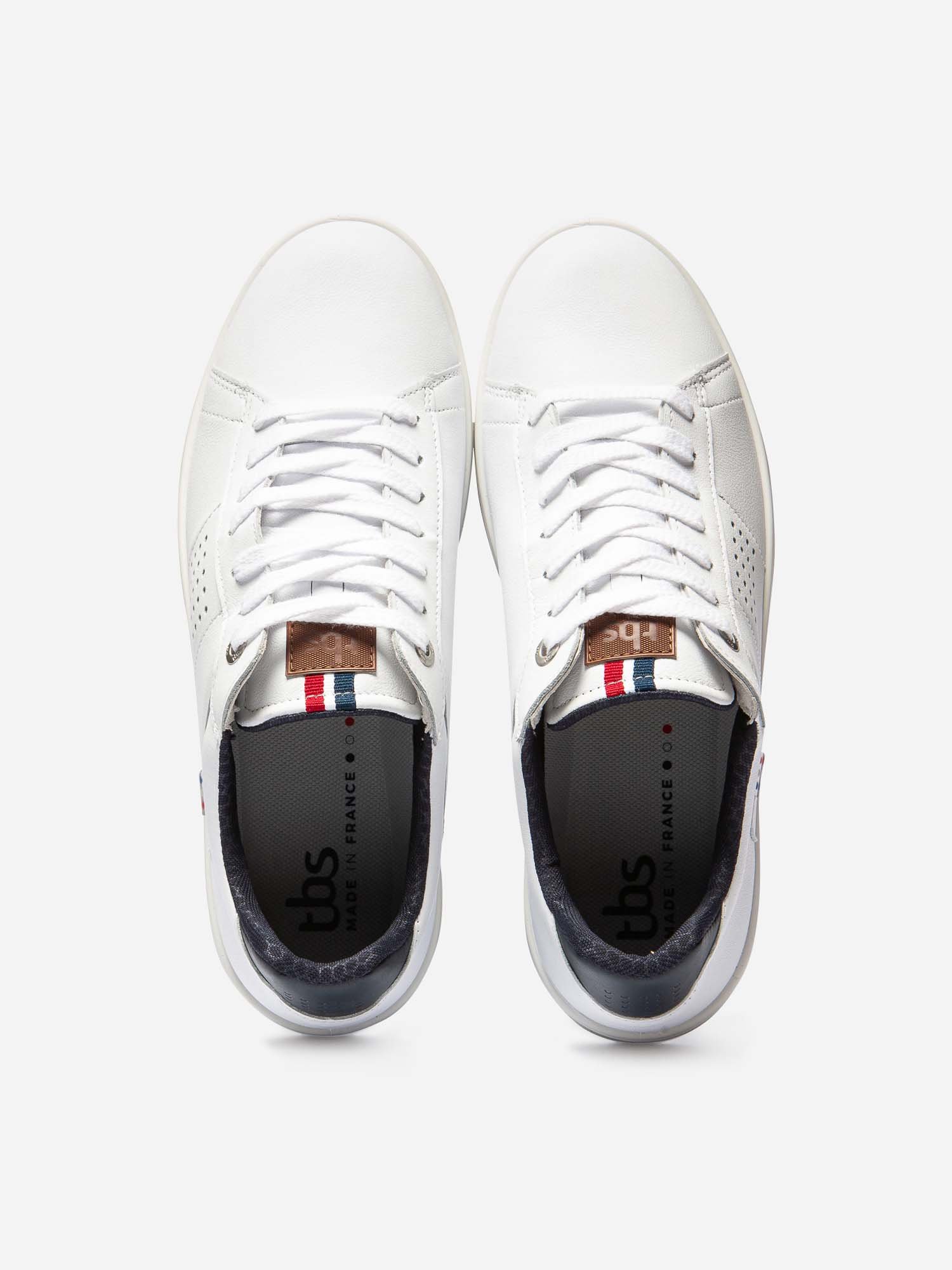 Baskets Homme Fabriquée En France Blanc