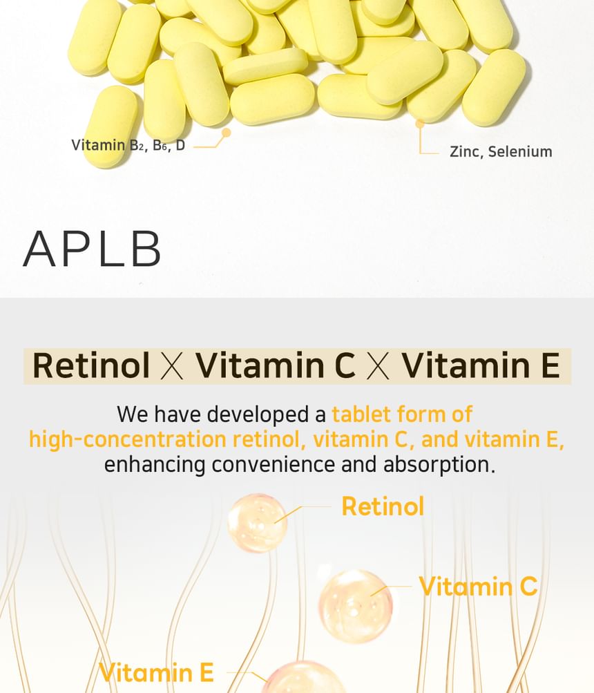 APLB - Retinol Vitamine C Vitamine E Beauty Tablet
