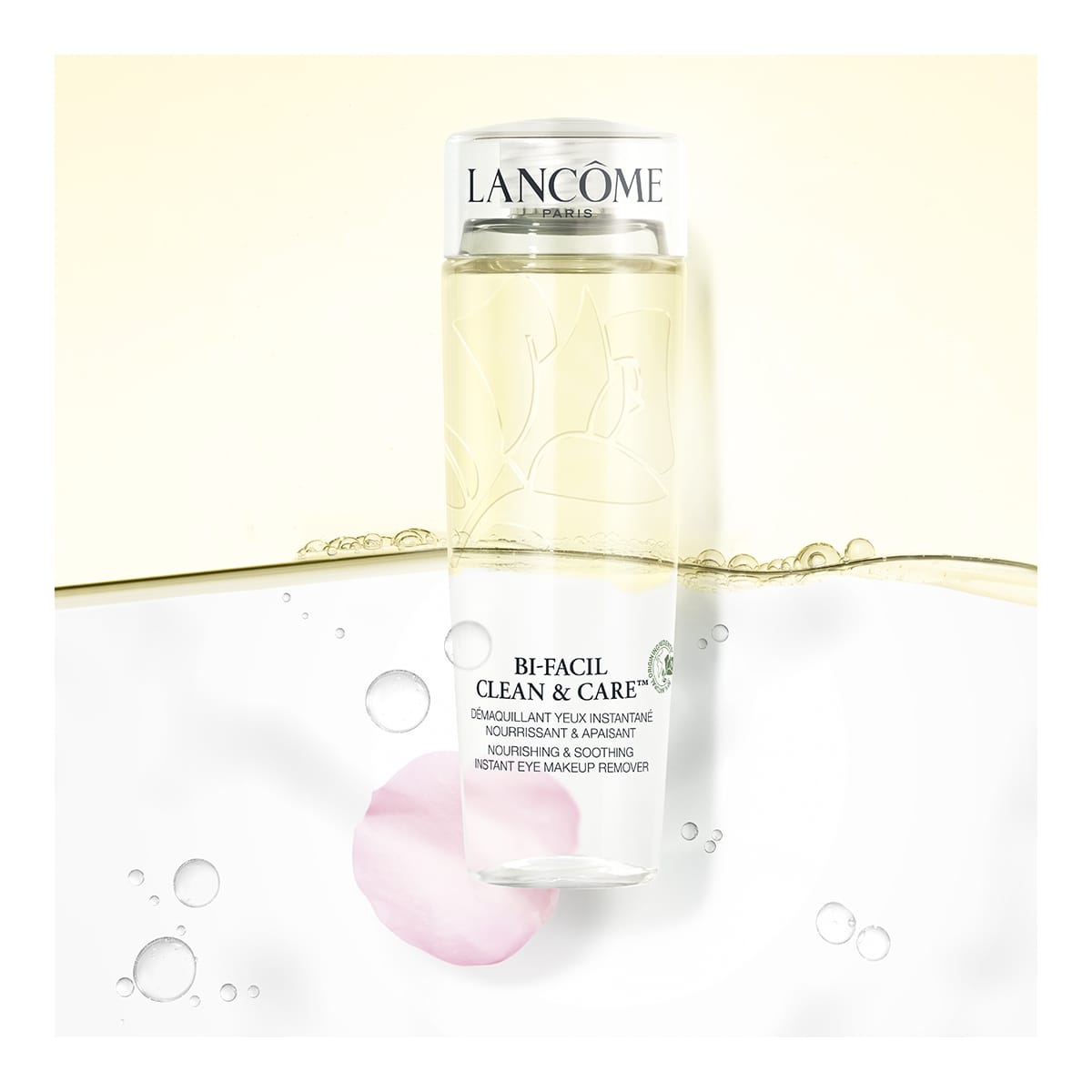 LANCÔME Bi-Facil Clean &  Care Démaquillant Yeux Instantané - 95% d'ingrédients d'origine naturelle
