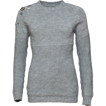 Chillaz Karwendel  Pullover Grey Melange Damen