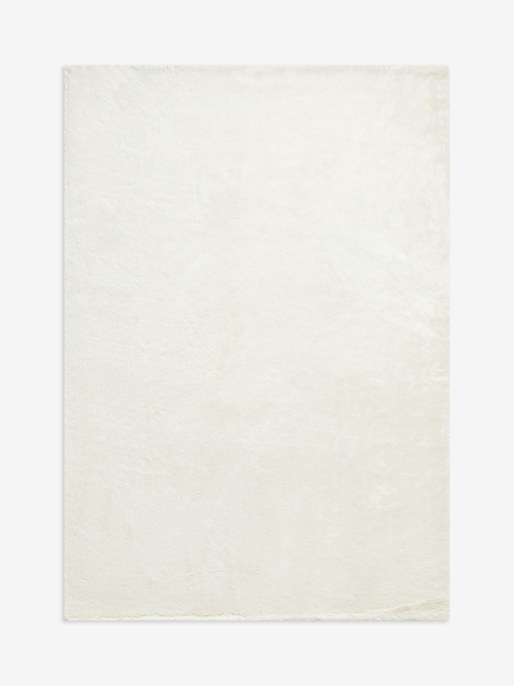 Pluche vloerkleed van imitatiebont