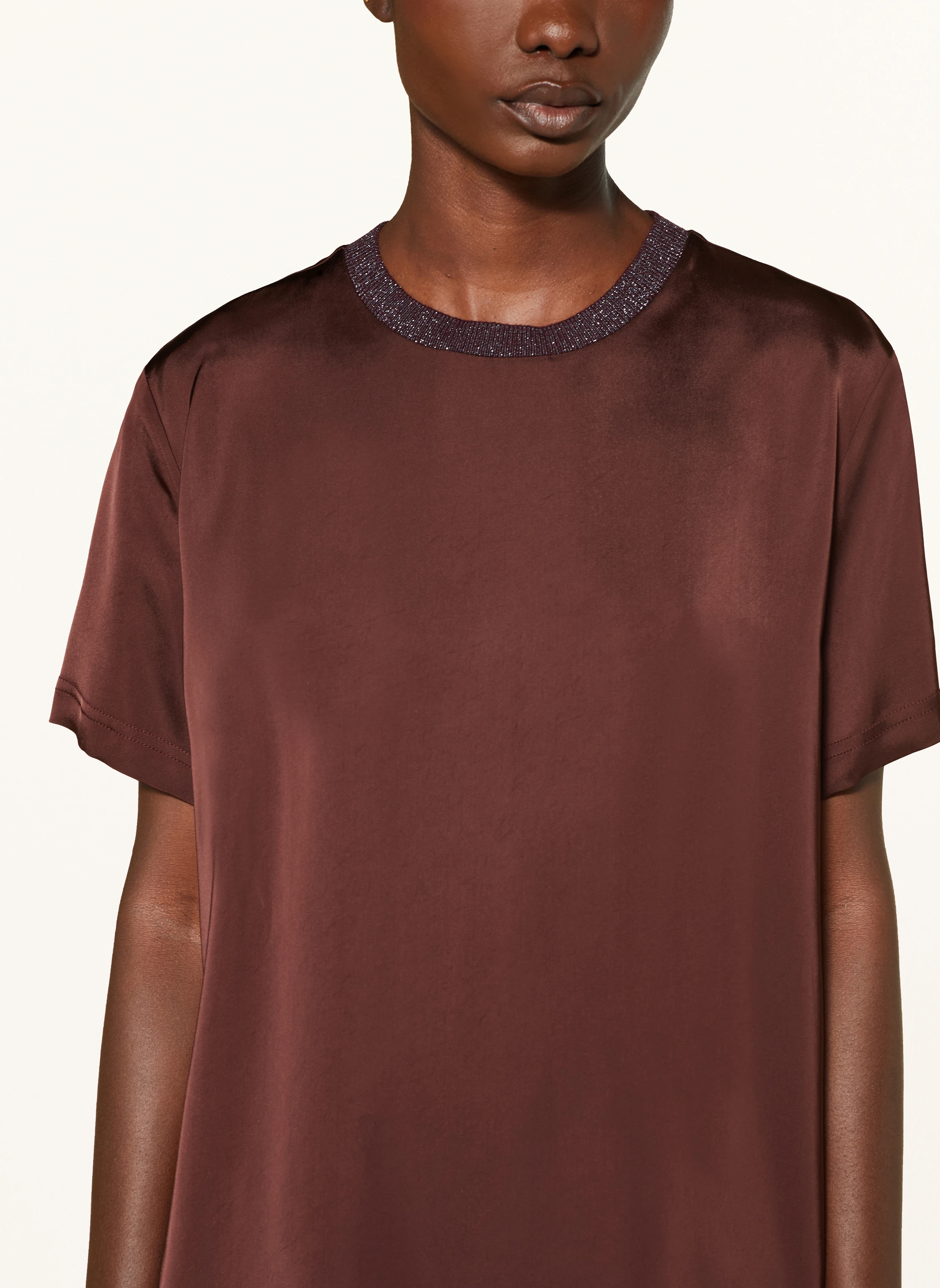 FABIANA FILIPPI Blusenshirt aus Satin