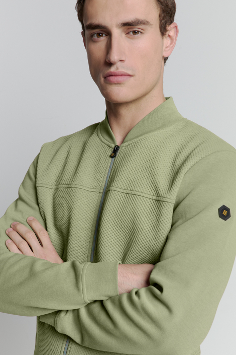 NO-EXCESS groene heren vest