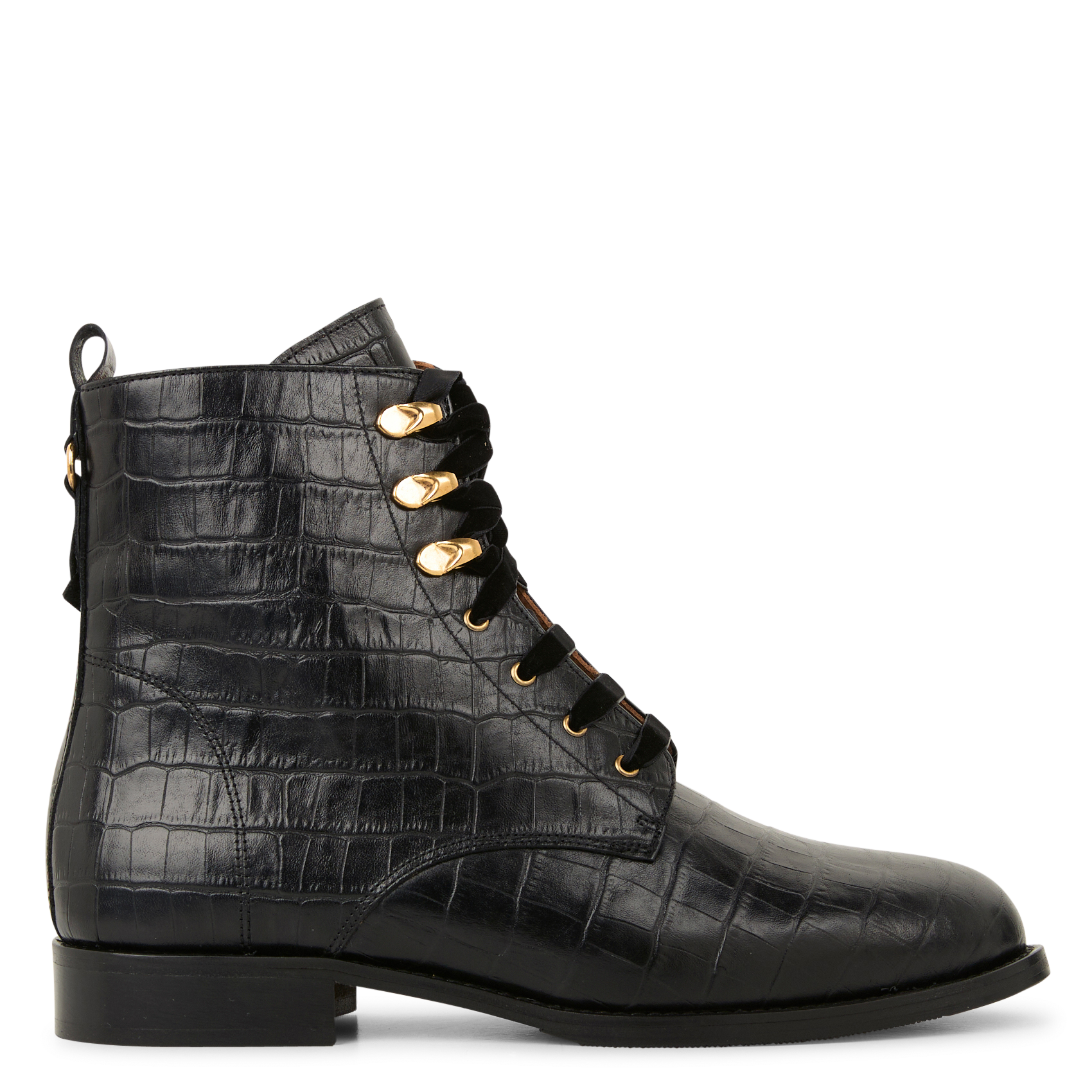 ELA - Bottines en cuir | Noir