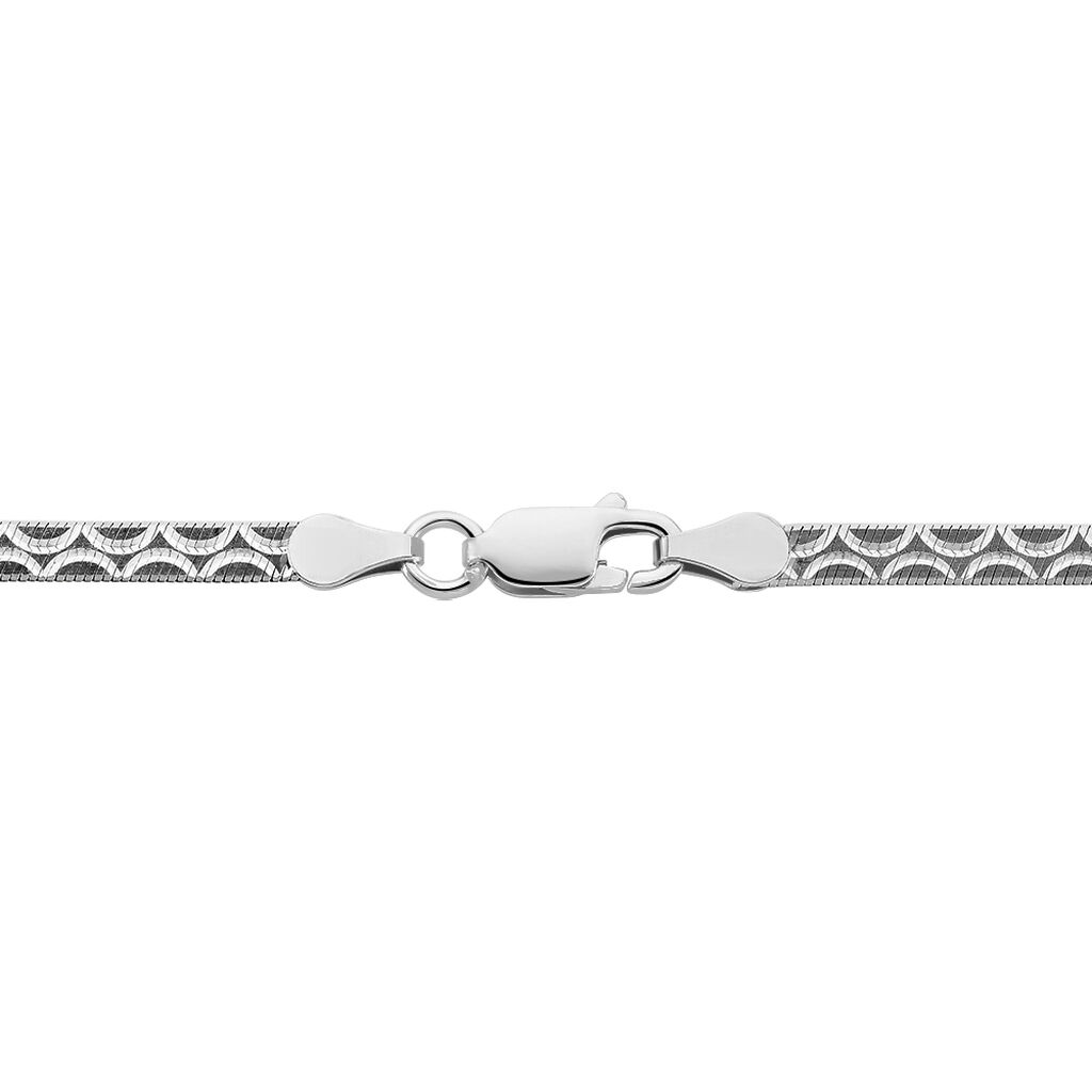Collier Kalyane Argent Bicolore