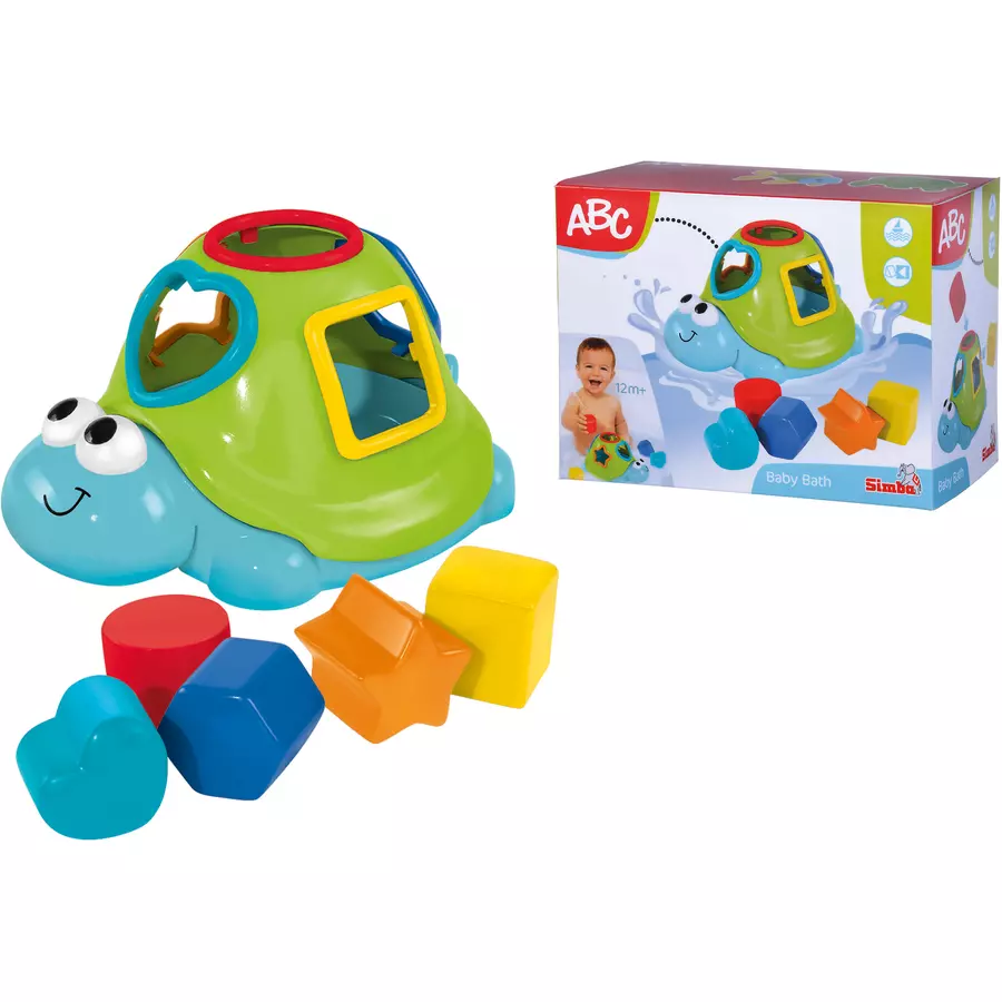 Simba Toys ABC Schwimmende Sortierschildkröte