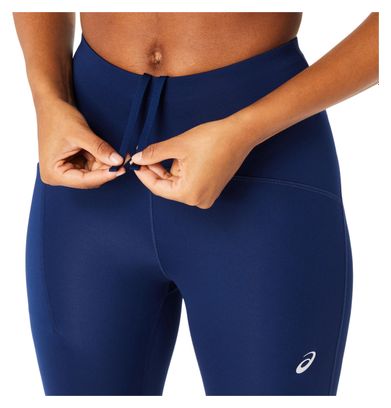 Collant 3/4 Femme Asics Road High Waist Bleu