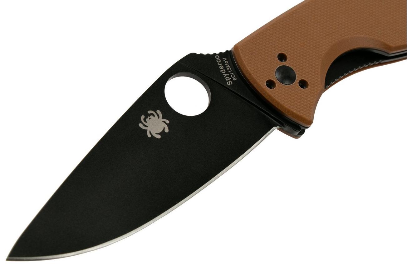 Spyderco Tenacious Brown Black C122GPBBN zakmes