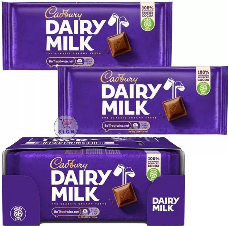 Cadbury - Dairy Milk - Chocolade - 21 x 110 gram