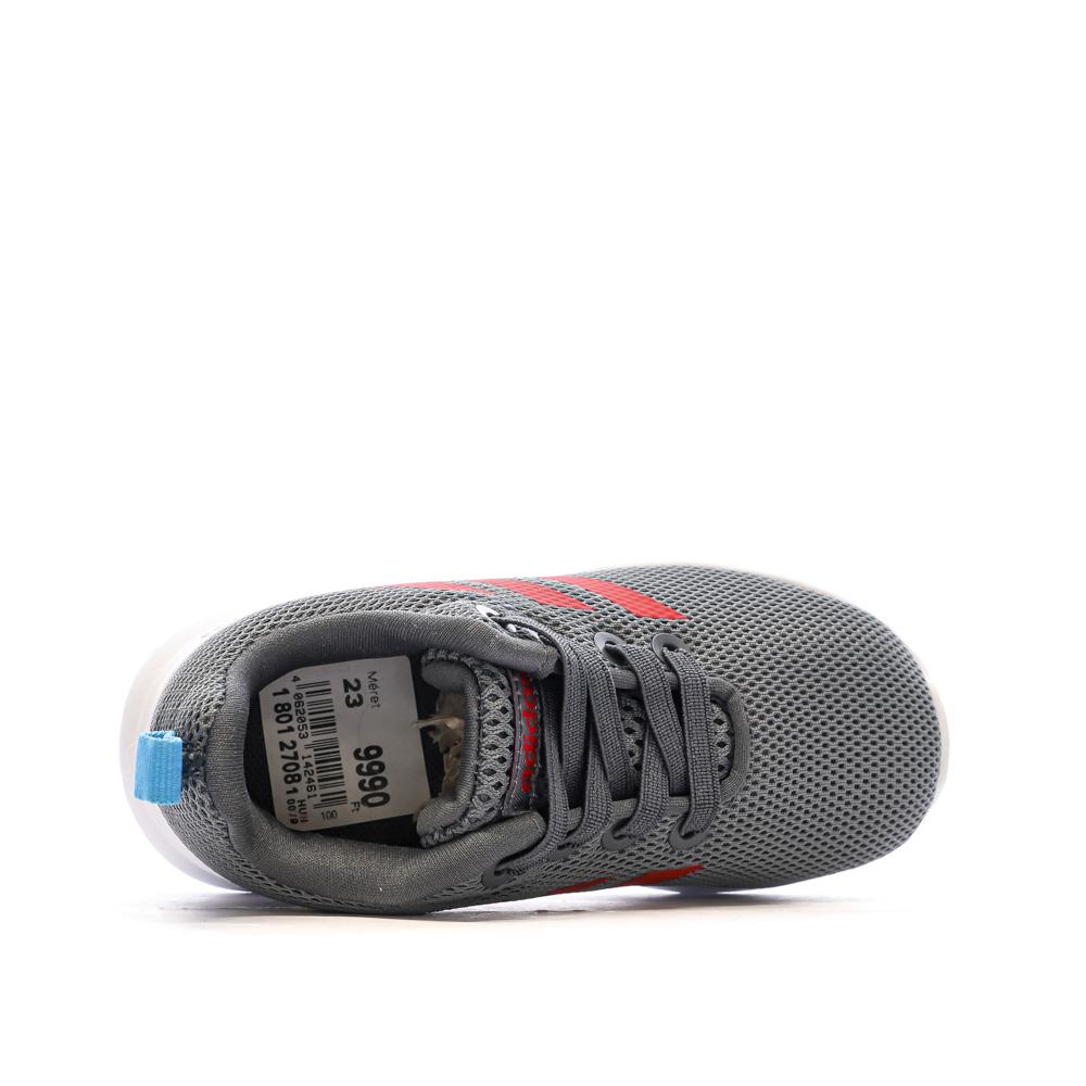 Adidas Baskets Gris/Rouge Garçon Adidas Lite Racer