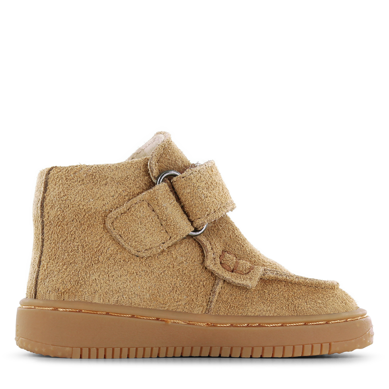 Shoesme cognac sneakertje Suède | Jongens schoenen