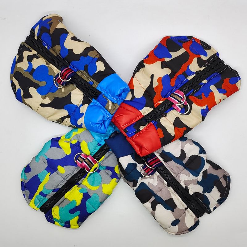 Everlupid - Camouflage Gewatteerde Huisdiertop