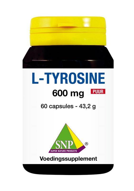 SNP L-Tyrosine 600 MG Puur 60 Capsules