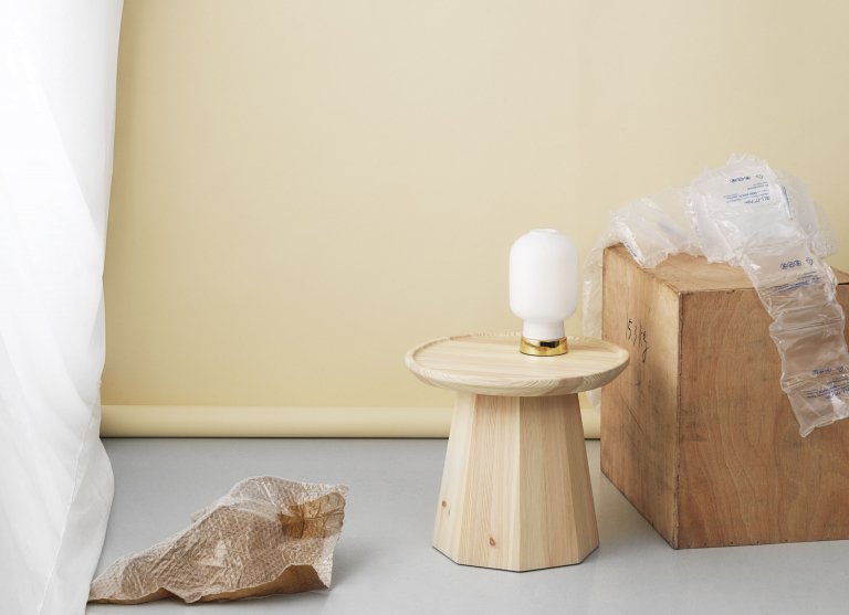 Normann Copenhagen Pine bijzettafel 45 naturel