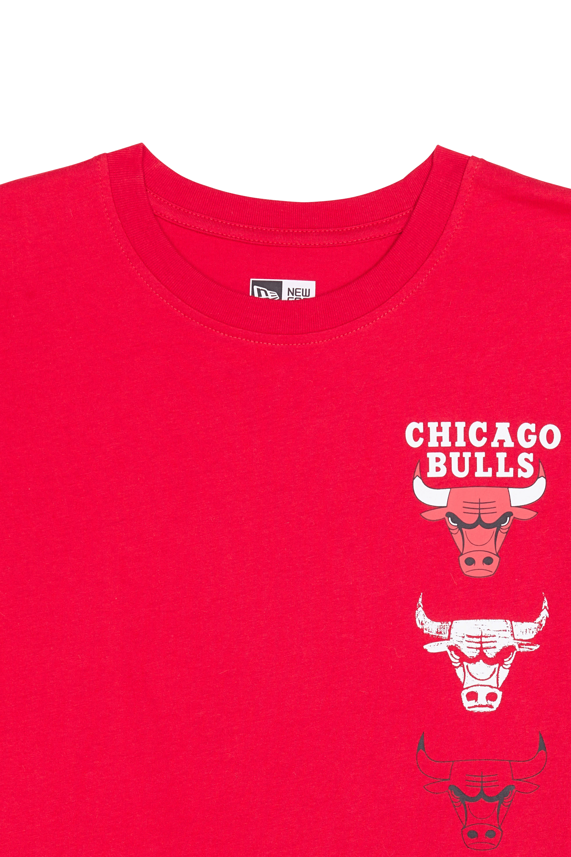 NEW ERA T-shirt NBA23  CHICAGO BU Rouge