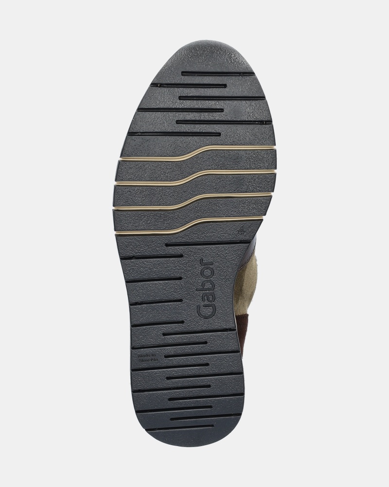 Gabor Hoge sneakers  - groen
