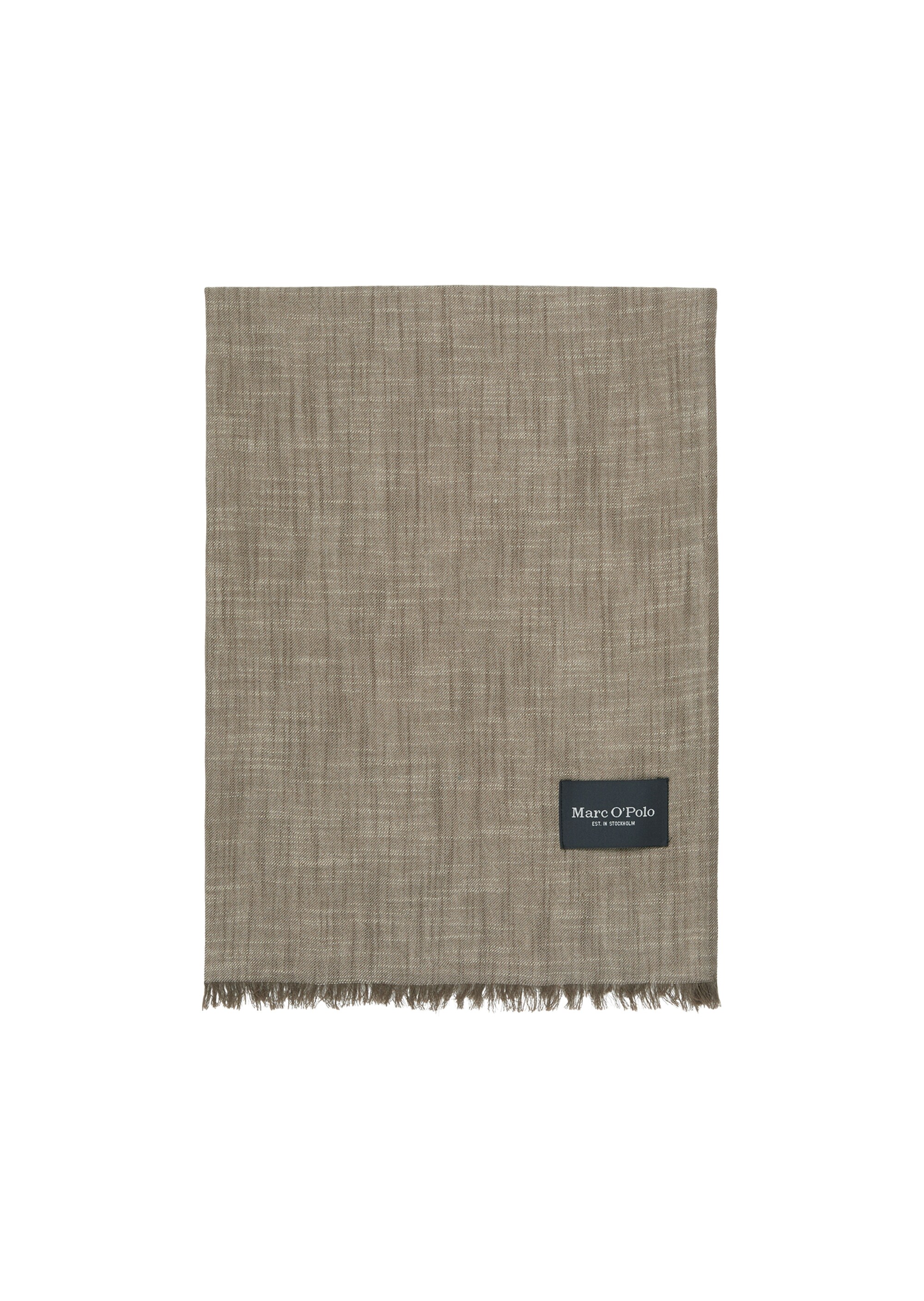 Crinkle-Webschal aus reiner Bio-Baumwolle