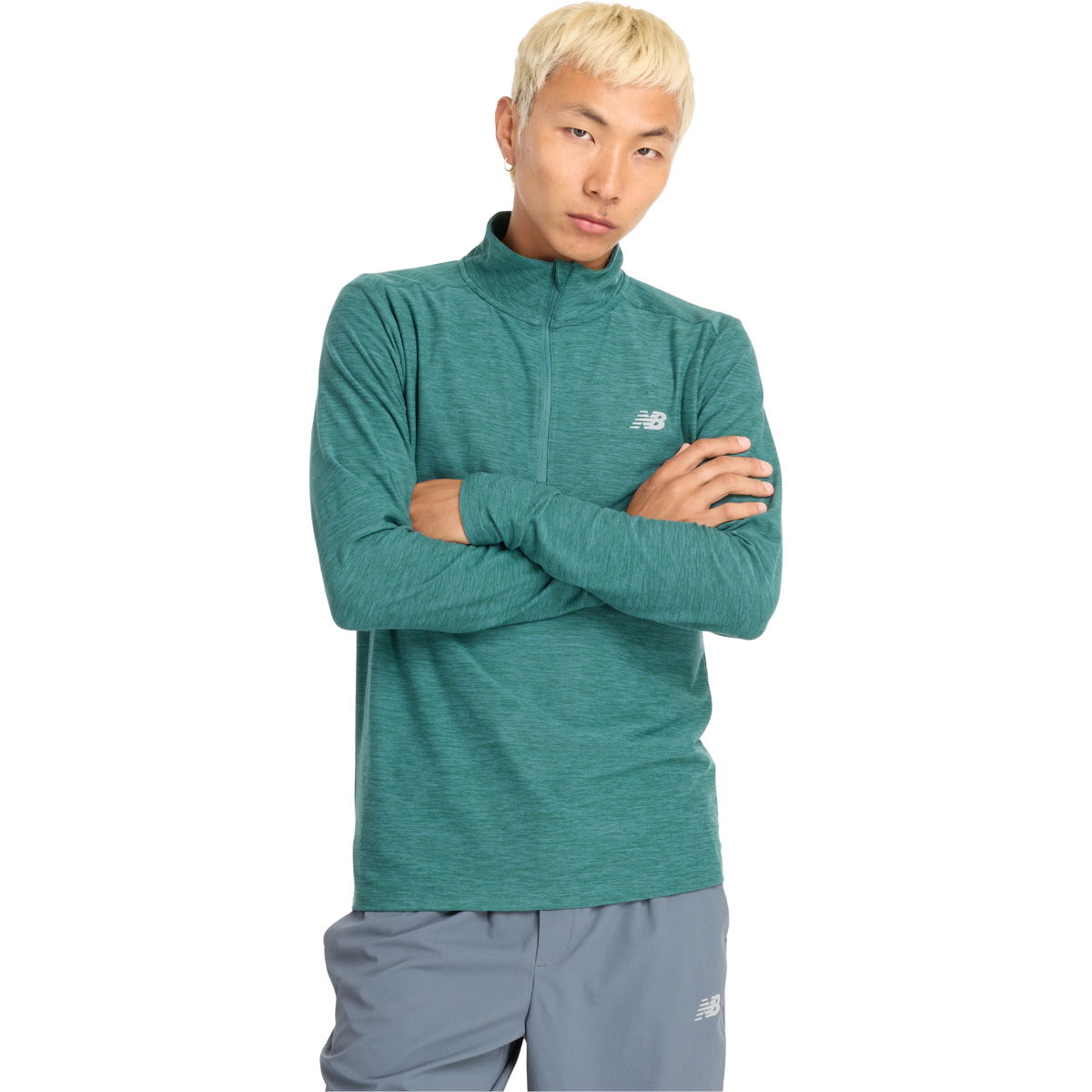 New Balance Space Dye 1/4 Zip Træningstrøje Herre