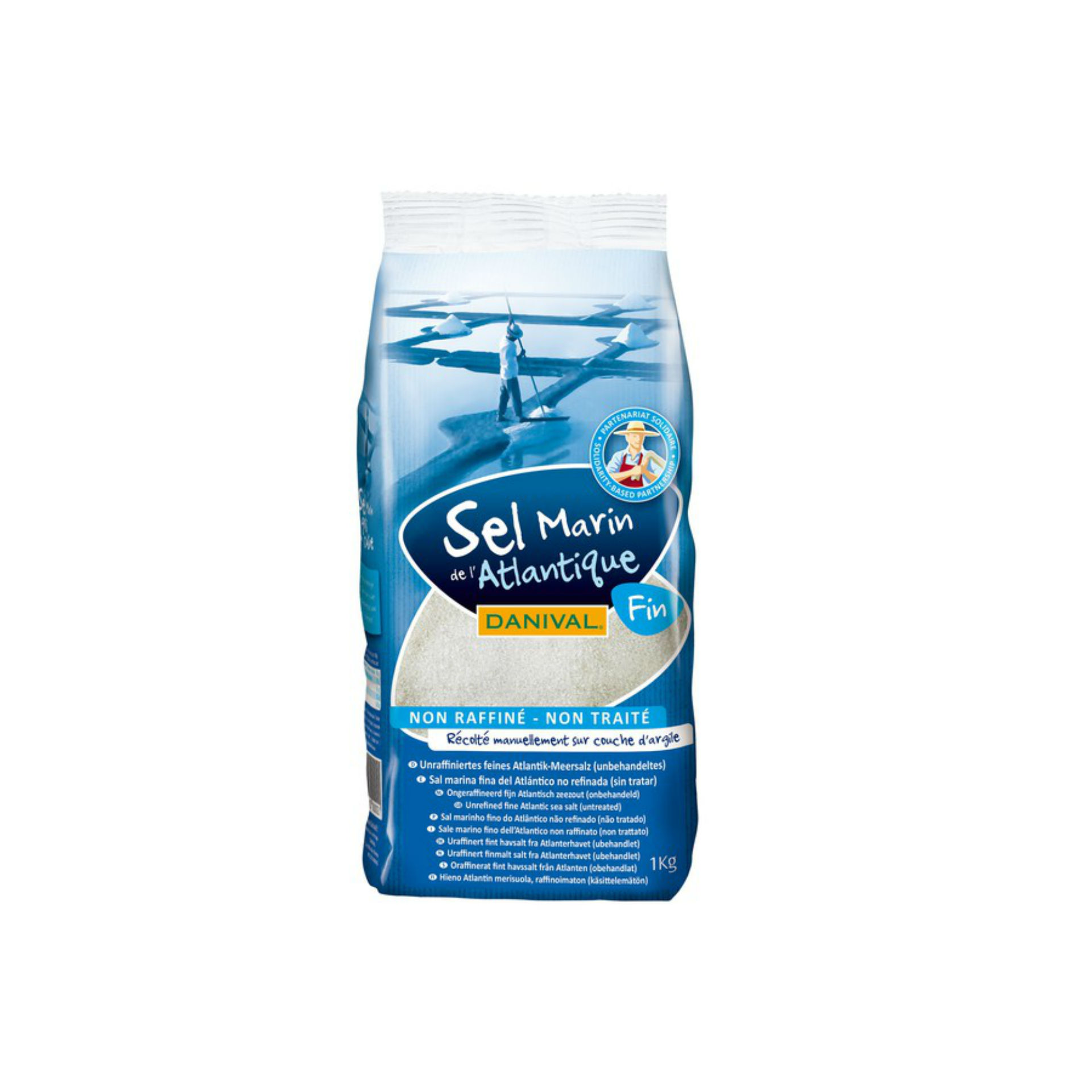 DANIVAL Salz fein aus dem Atlantik<br>1 kg