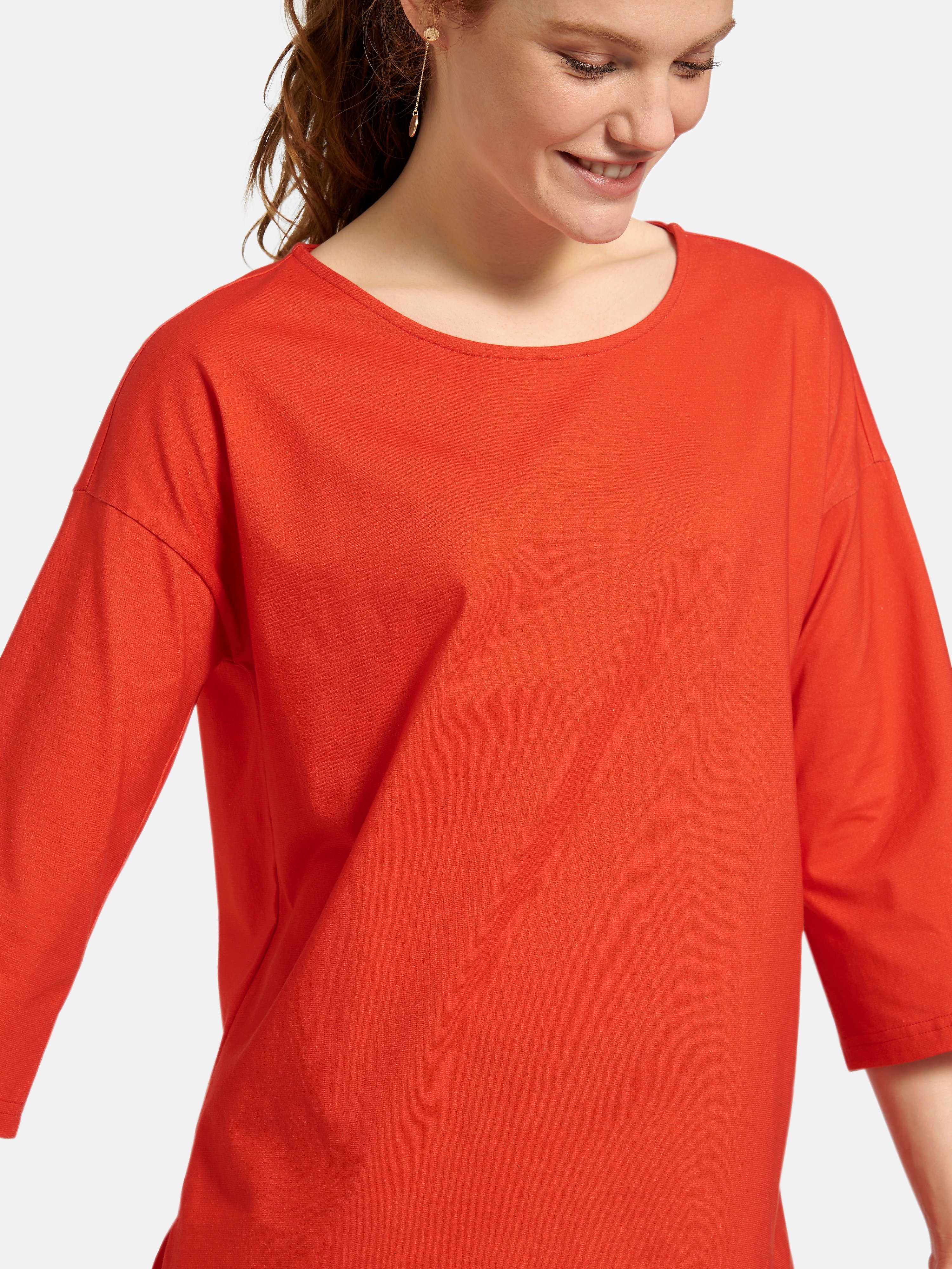 Rundhals-Shirt