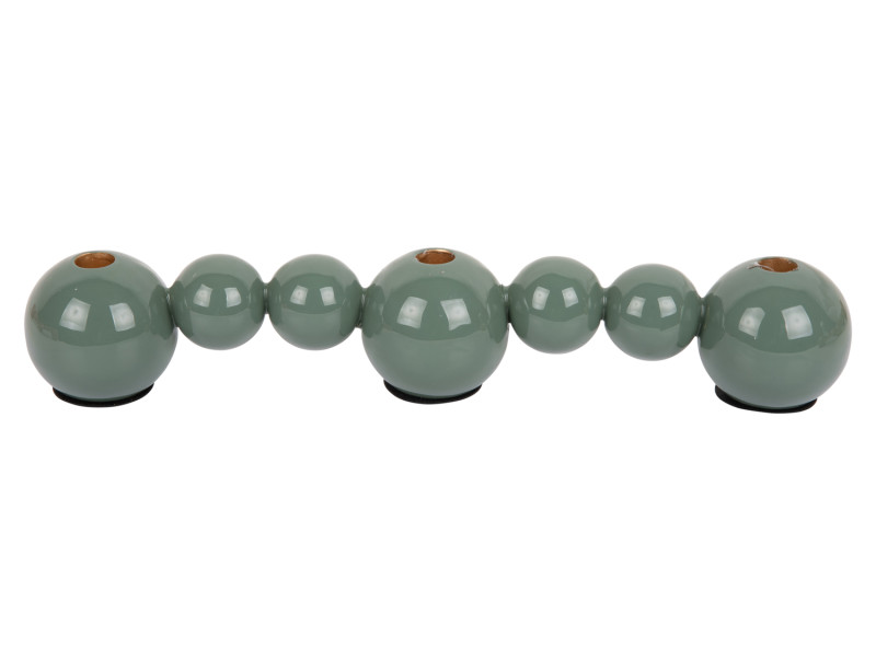 Candle Holder Bubbles Straight PT4200BK Black