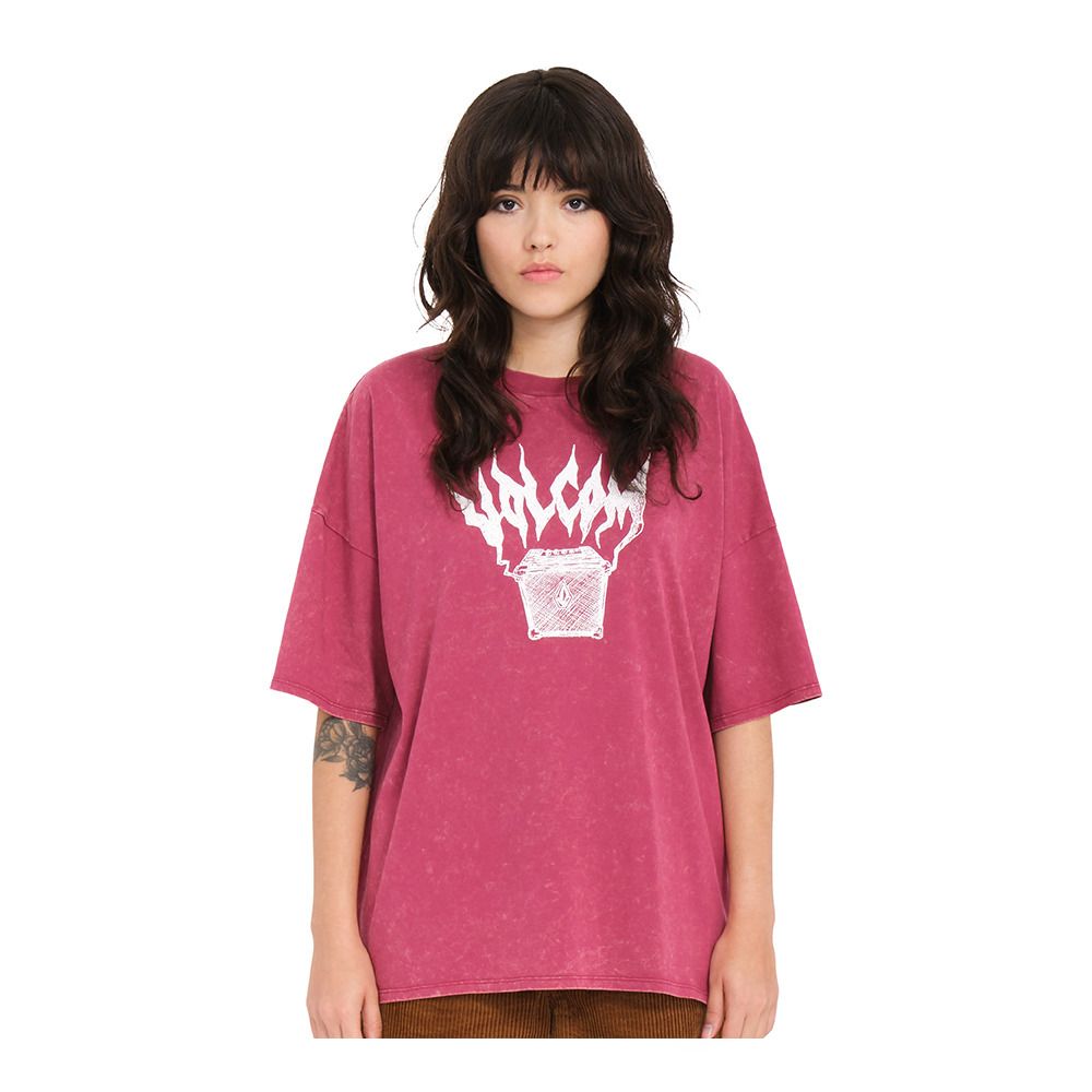 Volcom VOLTRIP - Tee-shirt Femme wine