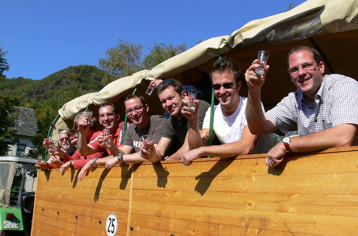 Weinausflug und Schifffahrt auf der Mosel Klotten