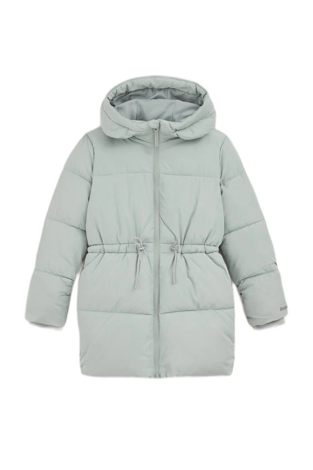 WE Fashion gewatteerde winterjas mintgroen