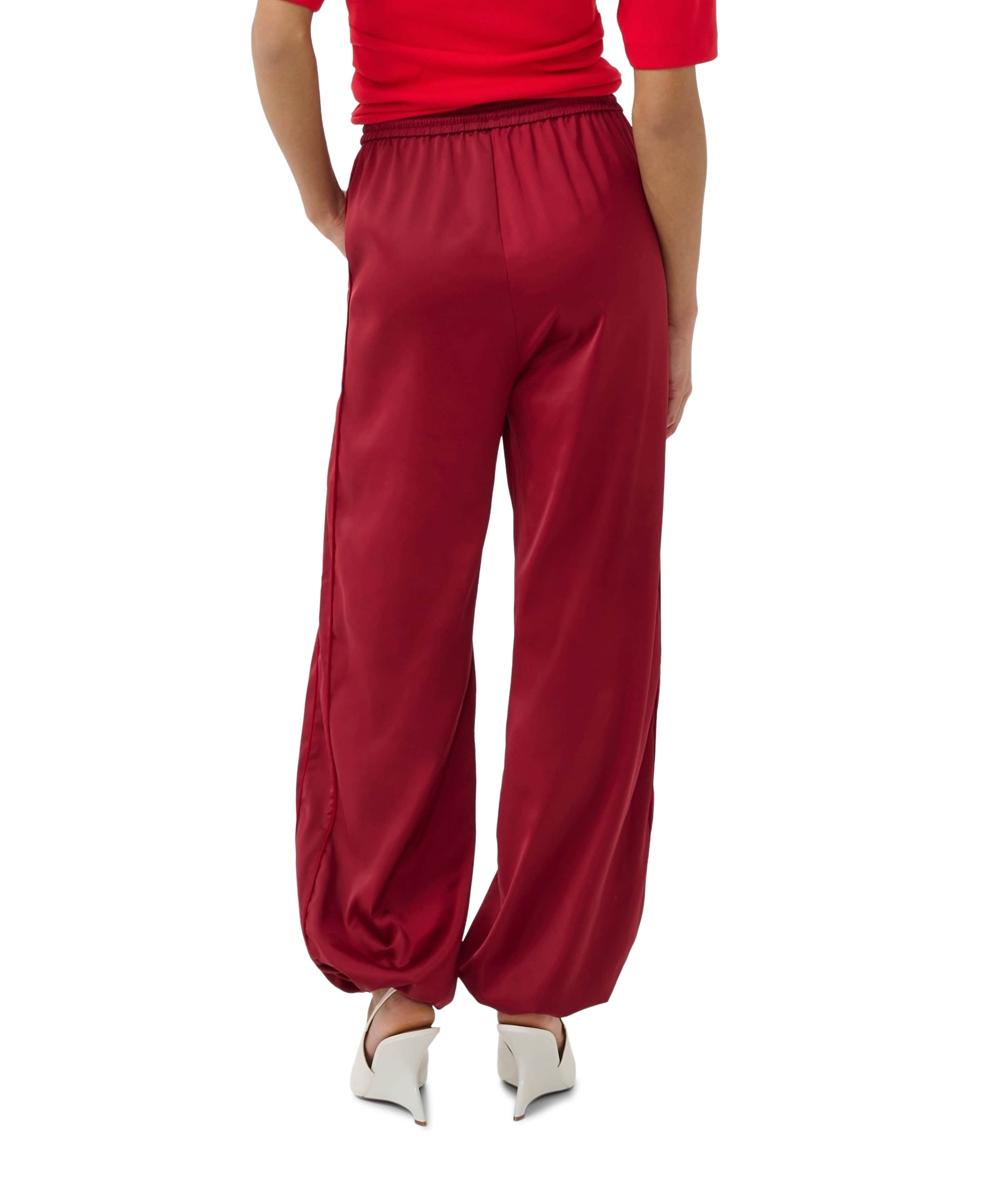 Gestuz BXGricky track pants dames broek rood