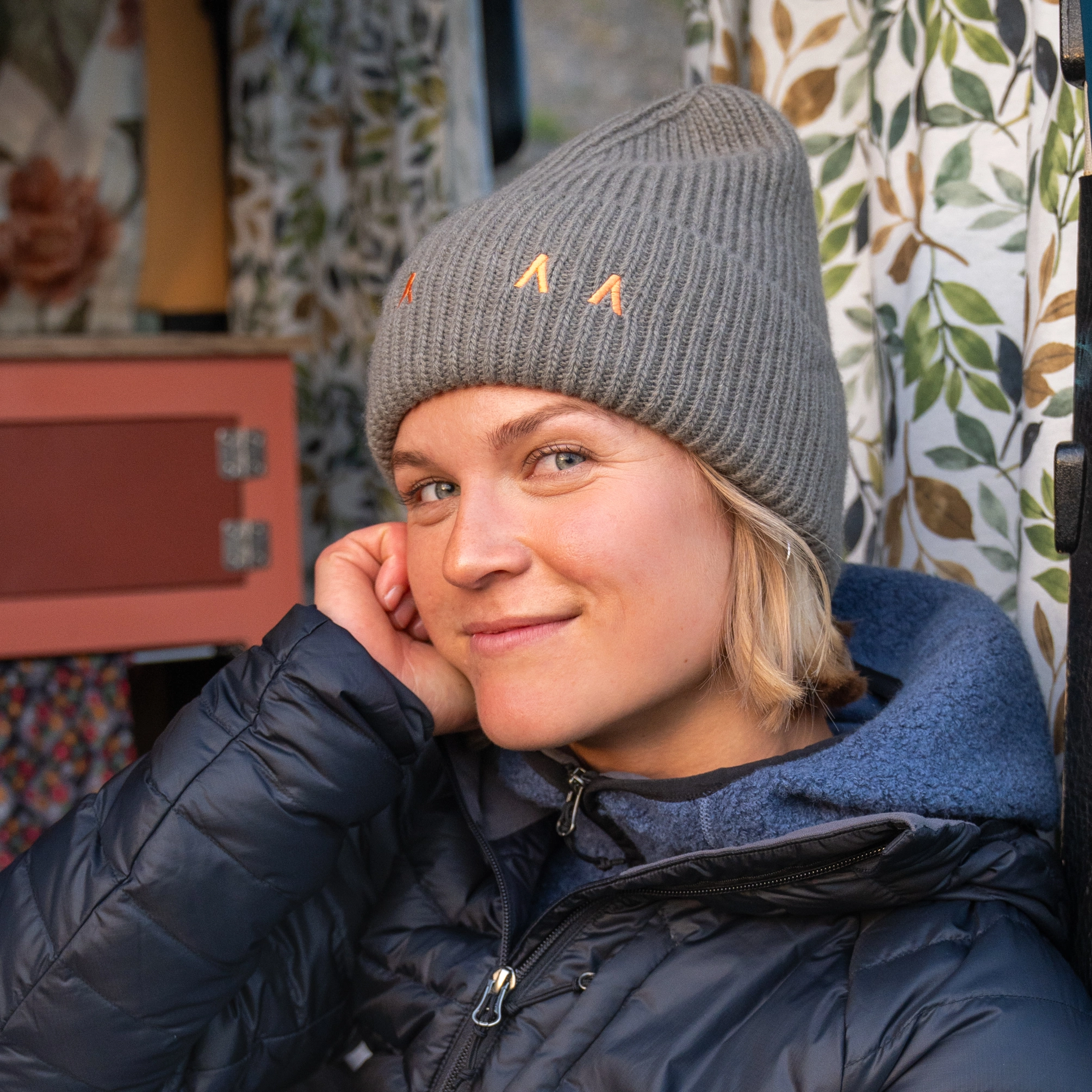 Vaagaa Everyday Wool Beanie GreenMud