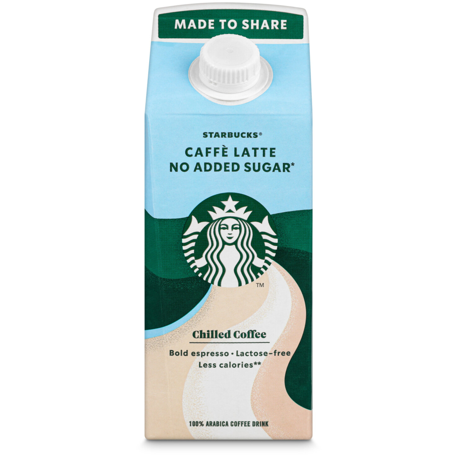 Starbucks Caffè Latte No Added Sugar