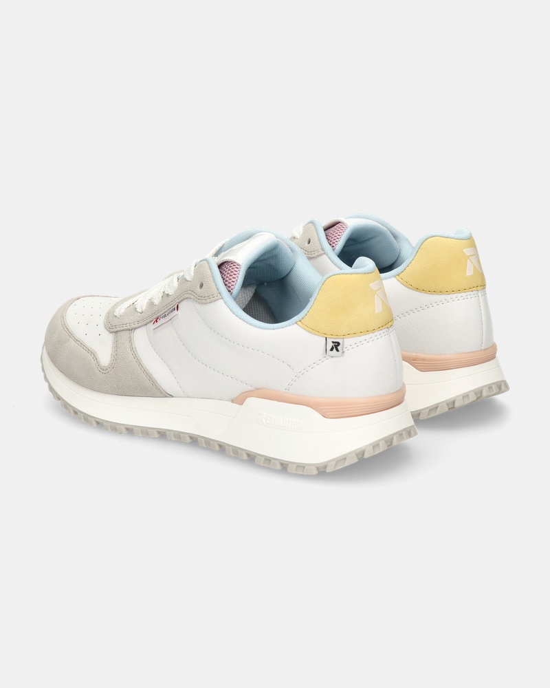 Rieker Lage sneakers  - wit