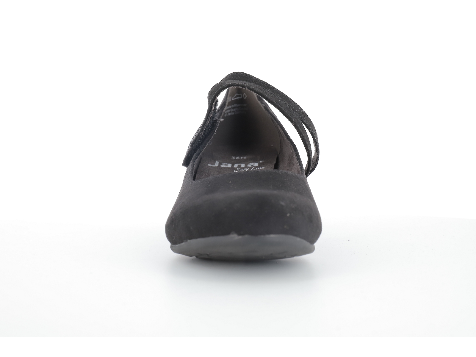 Jana  shoes-24463 Synthétique Velours Noir