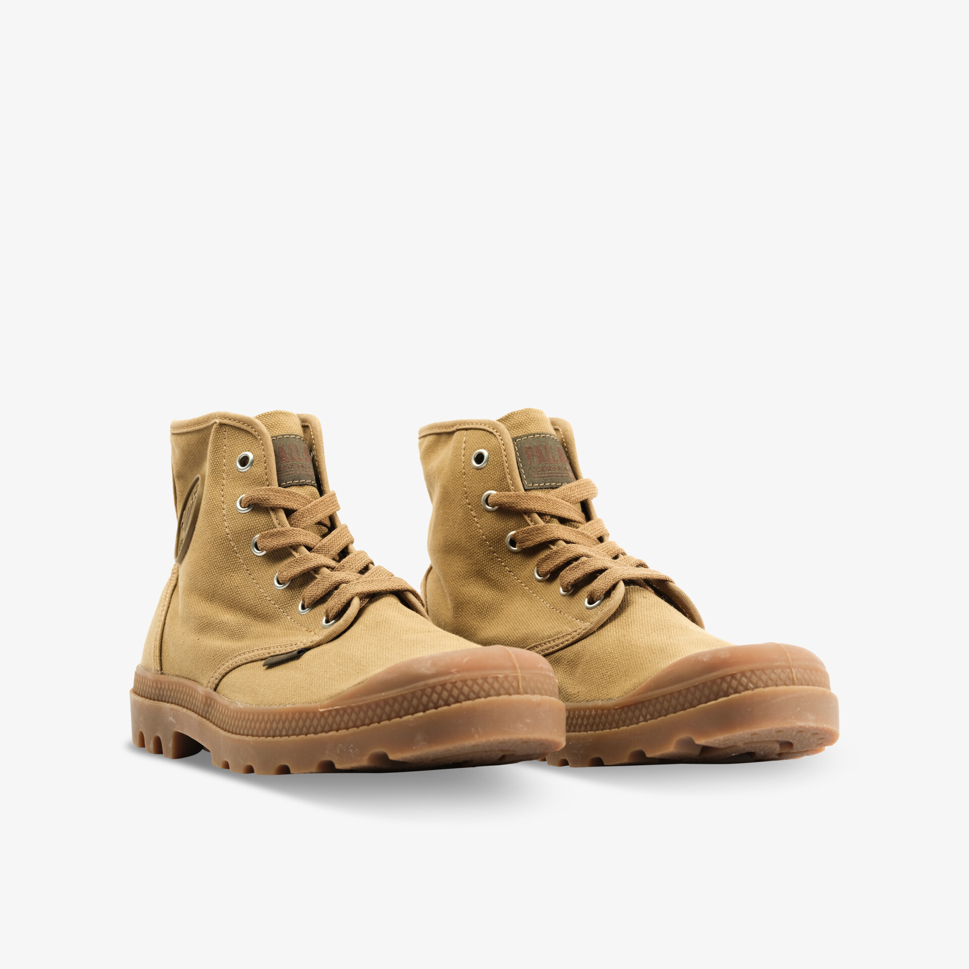 PALLADIUM PAMPA HI Herren Leinenschuhe beige