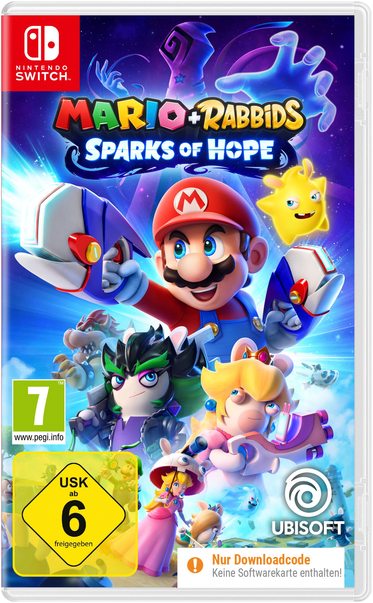 UBISOFT Spielesoftware »Mario + Rabbids Sparks of Hope (Code in a Box)« Nintendo Switch