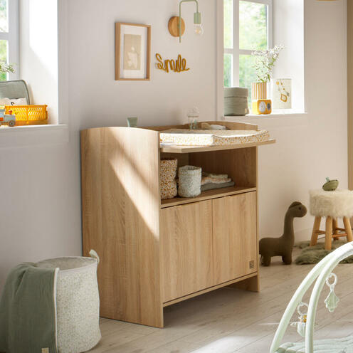 Commode à Langer 2 Portes 1 Niche DAL Intégré AZUR - SAUTHON