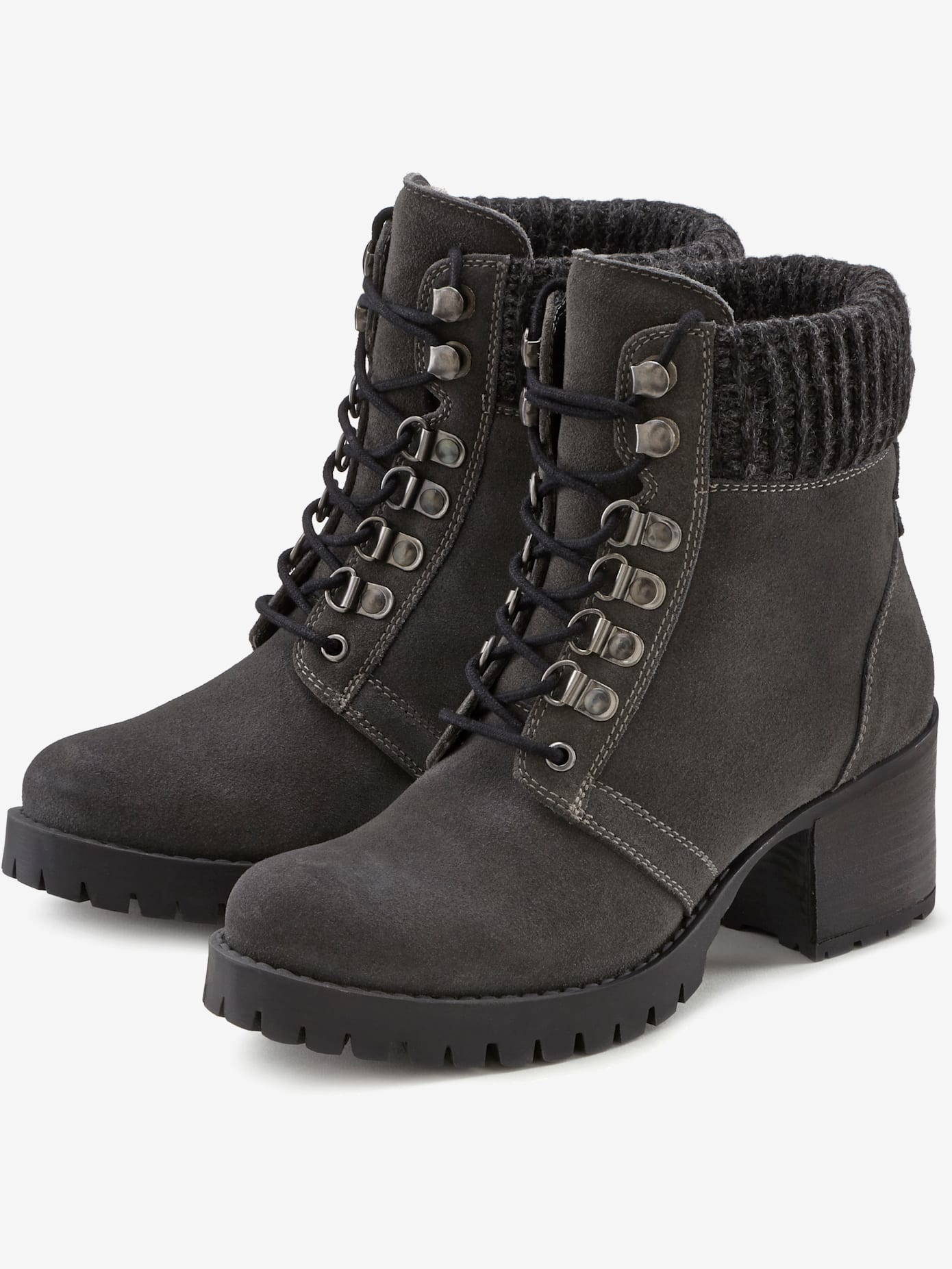 Bottines à lacets cuir de qualité