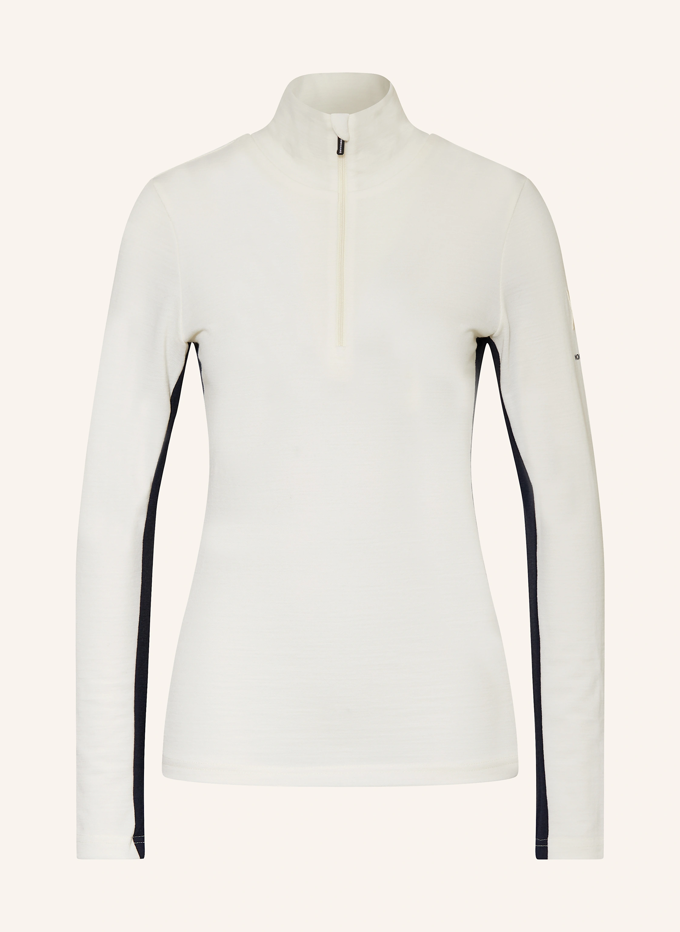 WE NORWEGIANS Piqué-Midlayer VOSS aus Merinowolle