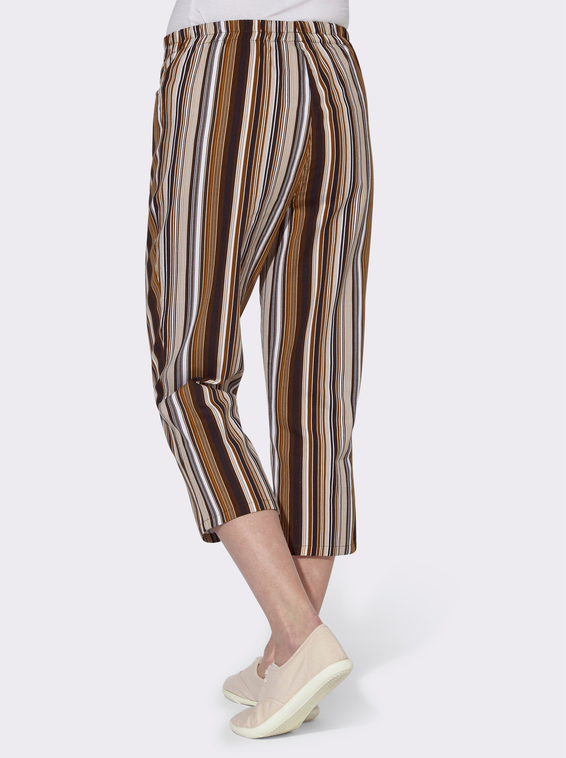 Caprihose aus reiner Baumwolle