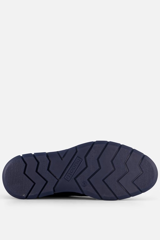 Bugatti Simone Sneakers blauw Suede