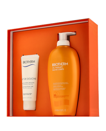 Biotherm Oil Therapy Set mit Baume Corps & Lait de Douche 400ml-75ml