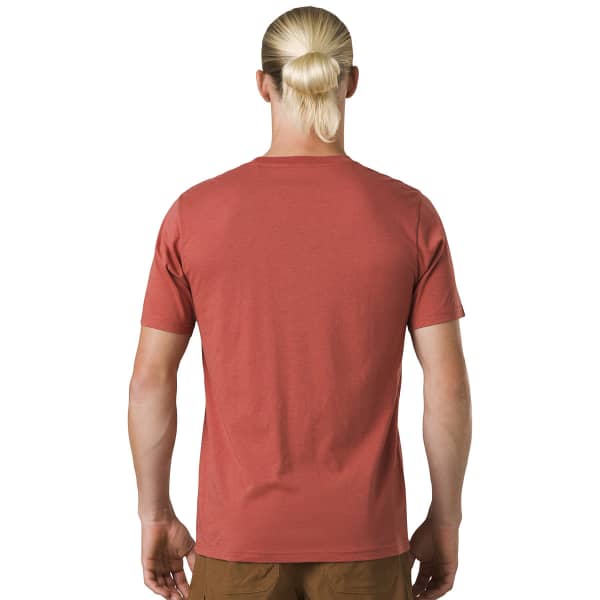 T-shirt PRANA CAMP LIFE JOURNEYMAN RUST HEATHER