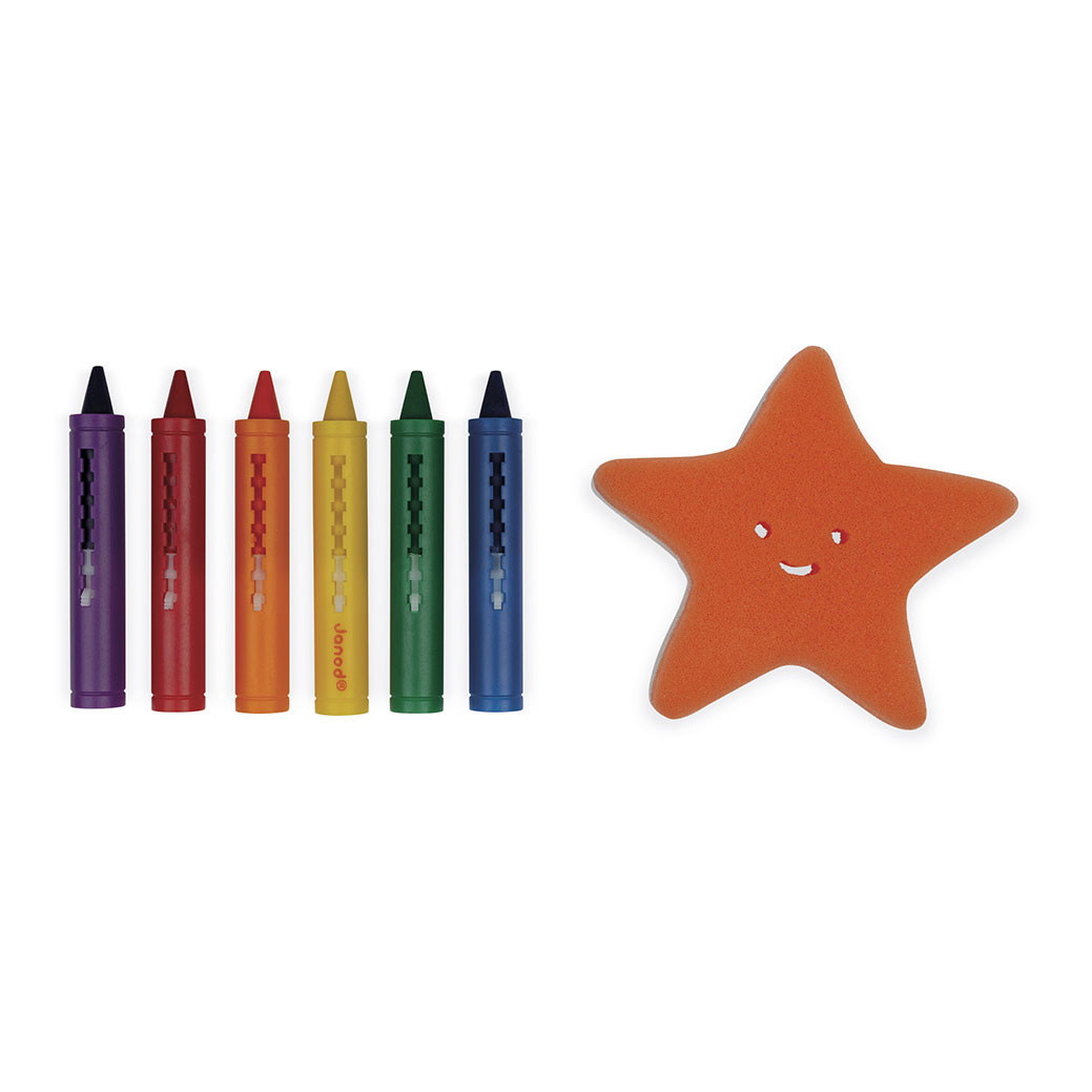 Janod Badspeelgoed - Kleuren in Bad