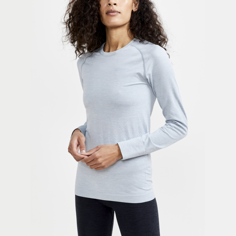 craft core dry active comfort langaermet loebe t shirt dame 72 1911168 sulfur