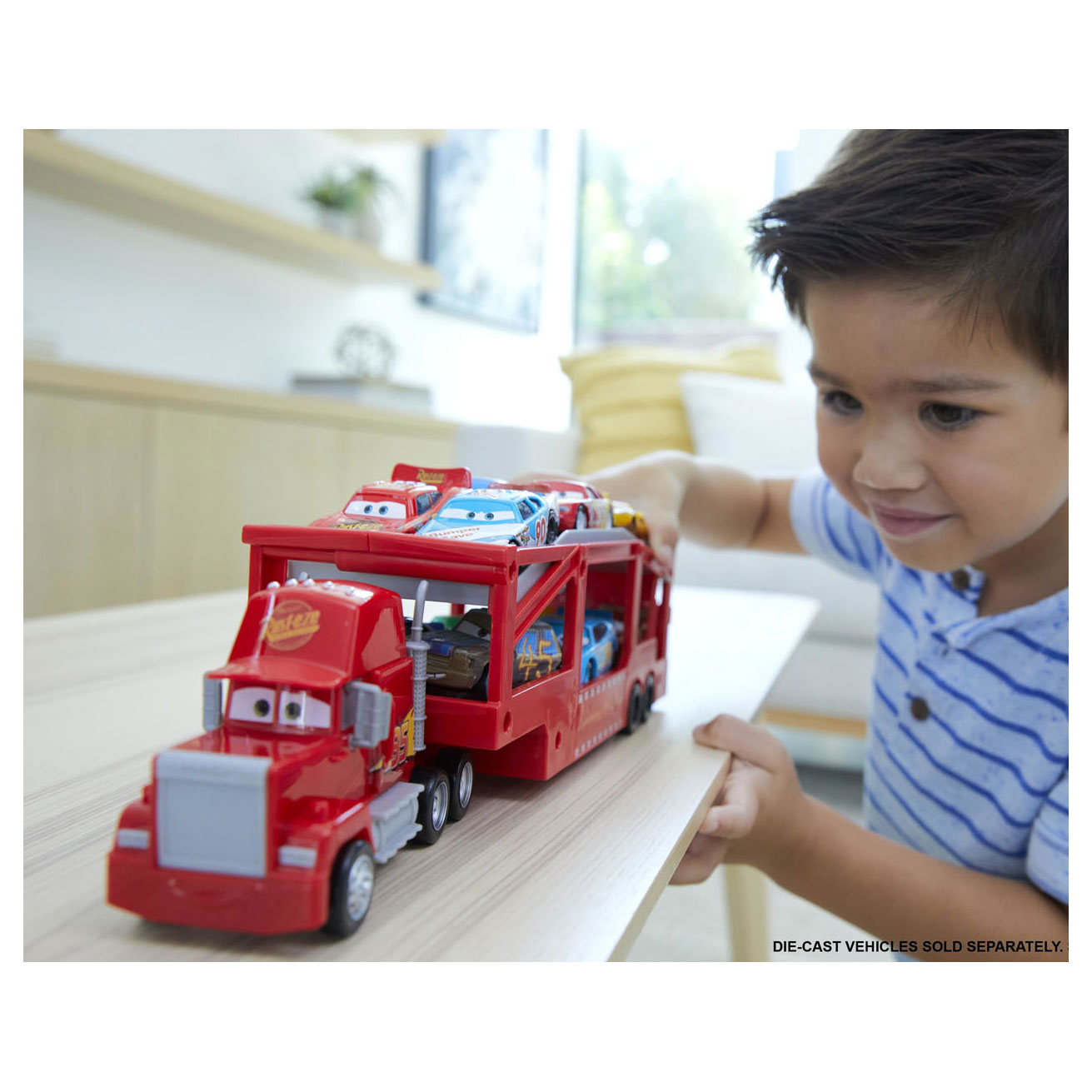 Disney Pixar Cars Mack Hauler Transporter