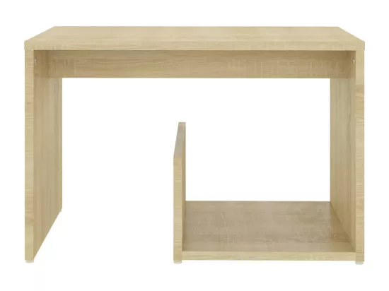 Table d'appoint Chêne sonoma 59x36x38 cm Aggloméré
