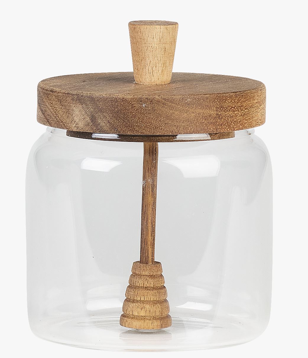 Honningkrukke transparent - 400 ml