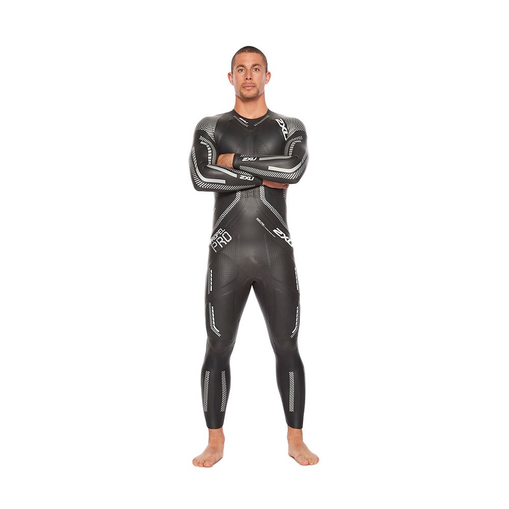 2xu PROPEL PRO - Combinaison intégrale 3/2/1.5 mm Homme black/silver